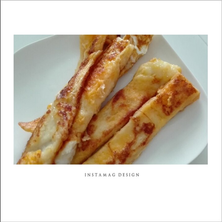 パン耳フレンチトースト♪